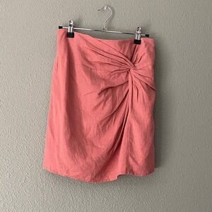 Abercrombie & Fitch Linen Mini Skirt